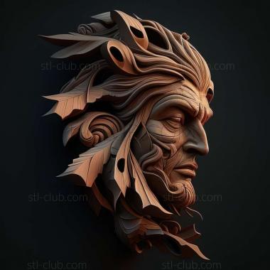 3D model Dima moraveci (STL)